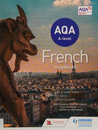 Front Cover Of Aqa A-Level French (Includes As)