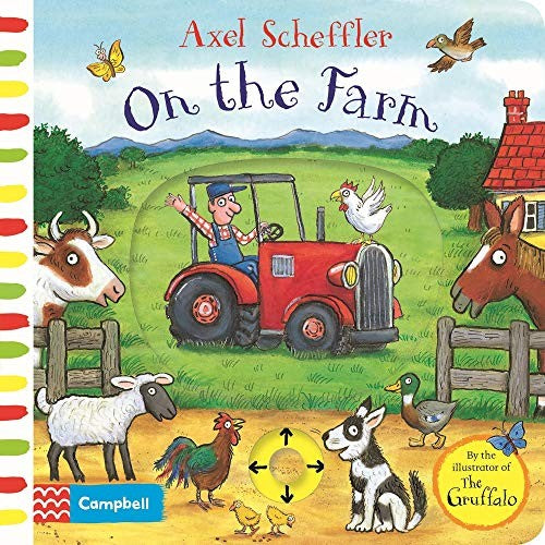 Front Cover Of Axel Scheffler On The Farm