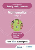 Front Cover Of Cam Prim Ready To Go Lessons For Mathss 2Sec Ed