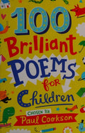 Front Cover Of 100 Brillian Poems For Children