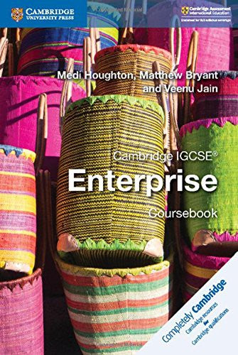 Front Cover Of Cambridge IGCSE Enterprise Coursebook