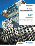 Front Cover Of Cam/Ie As And A Level Law 2Nd Ed