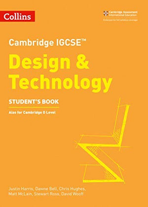 Front Cover Of Collins Cambridge IGCSE Design and Technology Student���