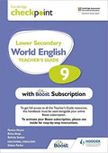 Front Cover Of Cam Checkpoint Lower Secondary World English Tg 9