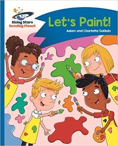 Front Cover Of Rp - Let'S Paint! - Blue: Comet Street Kids