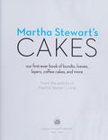 Martha Stewart's Cakes TPB