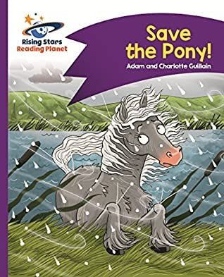 Front Cover Of Rp Save The Pony! - Purple: Comet Street Kids