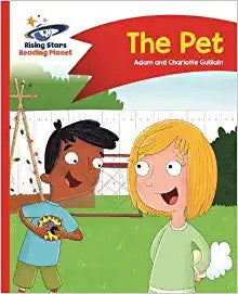 Front Cover Of The Pet - Red A: Comet Street Kids