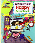 Front Cover Of My How To Be Happy Scrapbook - Gold