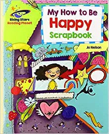 Front Cover Of My How To Be Happy Scrapbook - Gold
