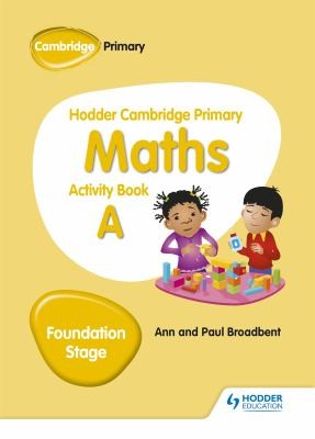 Front Cover Of Hodder Cam Prim Maths Activity Book A