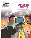 Front Cover Of Rp Asteroid Alarm! - White: Comet Street Kids