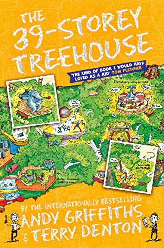 Front Cover Of 39 Storey Treehouse Pb