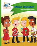 Front Cover Of Music Disaster - Green: Comet Street Kids