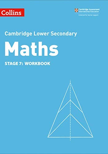Front Cover Of Collins Cambridge Lower Secondary Maths Stage 7 Workbook (2nd Edition)