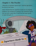 Front Cover Of Reading Planet - Superhero Sports Day - White