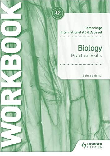 Front Cover Of Cam/Ie As & A Level Biology Practical Skills Wb
