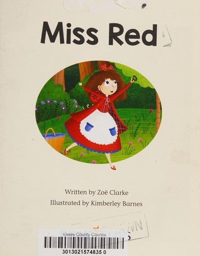 Front Cover Of Miss Red - Pink B: Rocket Phonics