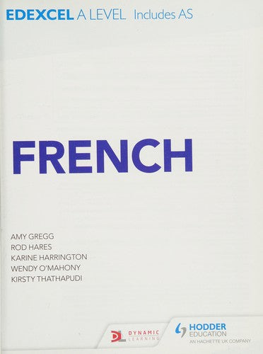 Front Cover Of Edexcel A Level French ( Includes As )