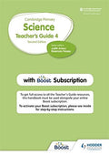 Front Cover Of Cambridge Primary Science Teacher'S Guide 4