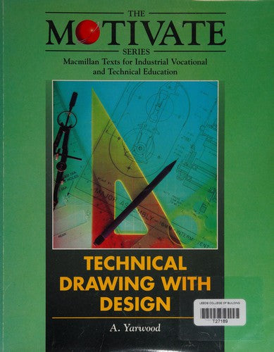 Front Cover Of Motivate Tech Drawing Design