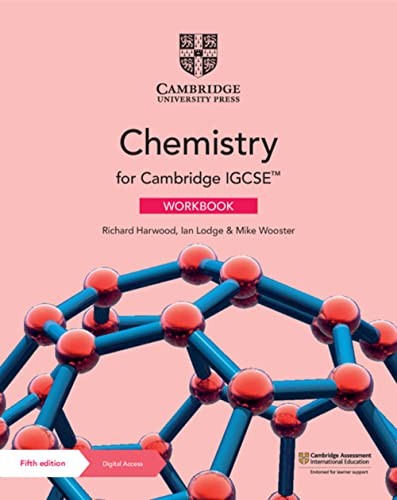 Front Cover Of Cambridge IGCSE��� Chemistry Workbook with Digital Access (2 