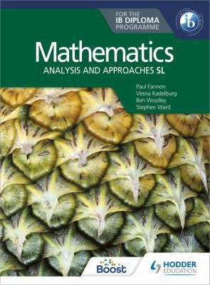 Front Cover Of Maths For The Ib Diploma: Analysis & Approaches Sl