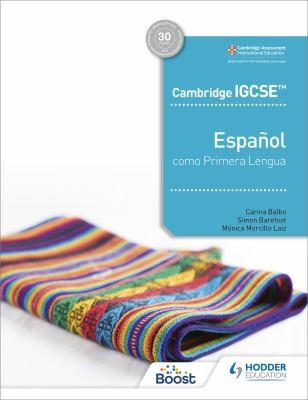 Front Cover Of Cam Igcse Espa��ol Como Primera Lengua Libro