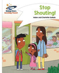 Front Cover Of Rp - Stop Shouting! - White: Comet Street Kids