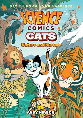 Front Cover Of Science Comics: Cats Pb