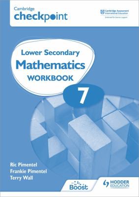Front Cover Of Cambridge Checkpoint Lower Second Maths Wb 7