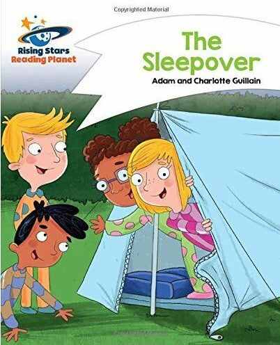 Front Cover Of Rp The Sleepover - White: Comet Street Kids