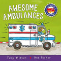 Front Cover Of Amazing Machines: Awesome Ambulances