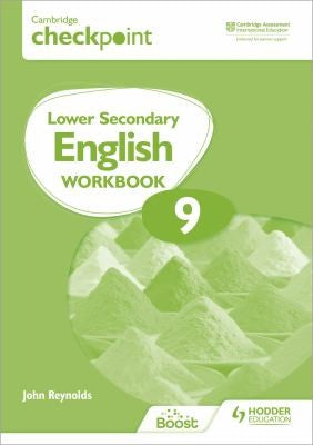 Front Cover Of Cambridge Checkpoint Lower Secondary English Wb 9