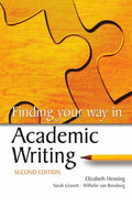 Finding your way in academic writing 2/e