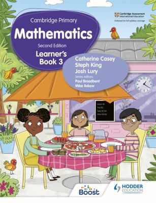 Front Cover Of Cambridge Primary Mathematics Learner'S Book 3