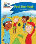 Front Cover Of Feel The Heat - Blue: Comet Street Kids