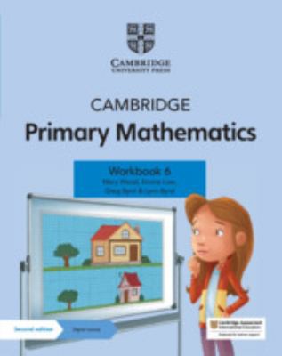 Front Cover Of Cambridge Primary Mathematics Workbook 6 with Digital Access (1 Year)