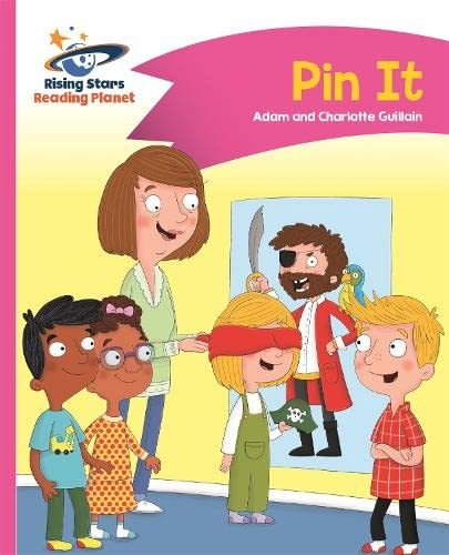 Front Cover Of Reading Planet - Pin It - Pink A