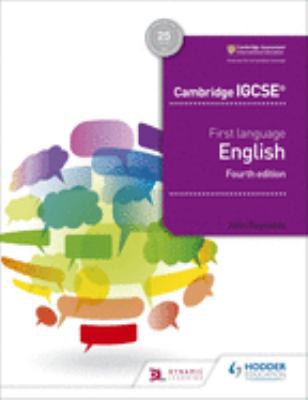 Front Cover Of Hodder Cambridge IGCSE First Language English 4th Edition