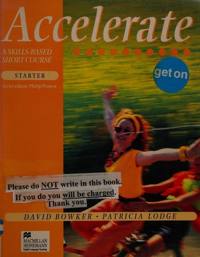 Front Cover Of Accelerate Starter Sb