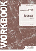 Front Cover Of As And A Level Business Skills Workbook