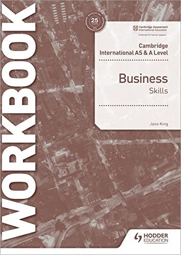 Front Cover Of As And A Level Business Skills Workbook