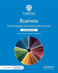 Front Cover Of Cambridge AS & A Level Business Coursebook with Digital Access (2 Years)