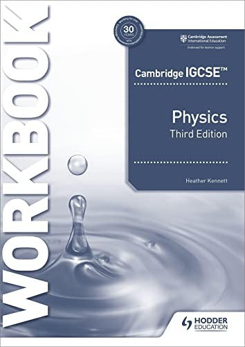 Front Cover Of Igcse Physics Workbook