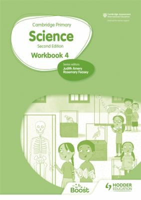 Front Cover Of Cambridge Primary Science Workbook 4