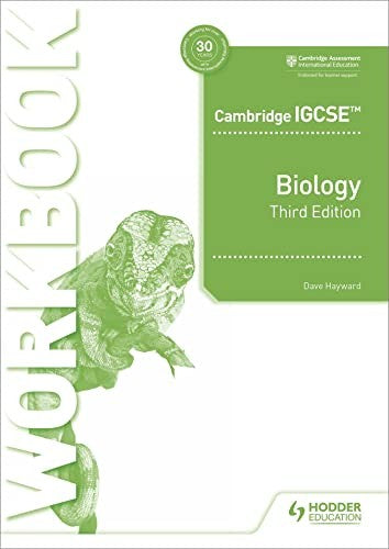 Front Cover Of Igcse Biology Workbook