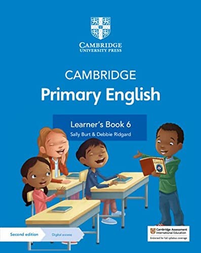 Front Cover Of Cambridge Primary English Learner's Book 6 with Digital Access (1 Year)