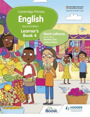 Front Cover Of Cambridge Primary English Learner'S Book 4