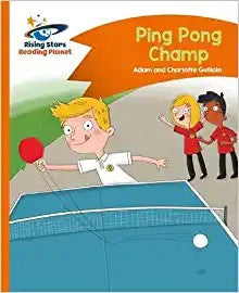 Front Cover Of Ping Pong Champ - Orange: Comet Street Kids